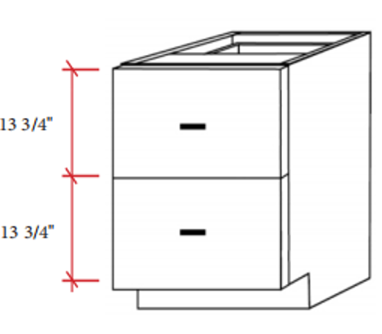 Picture of Vanity Drawer Base (VD) (No Sink)